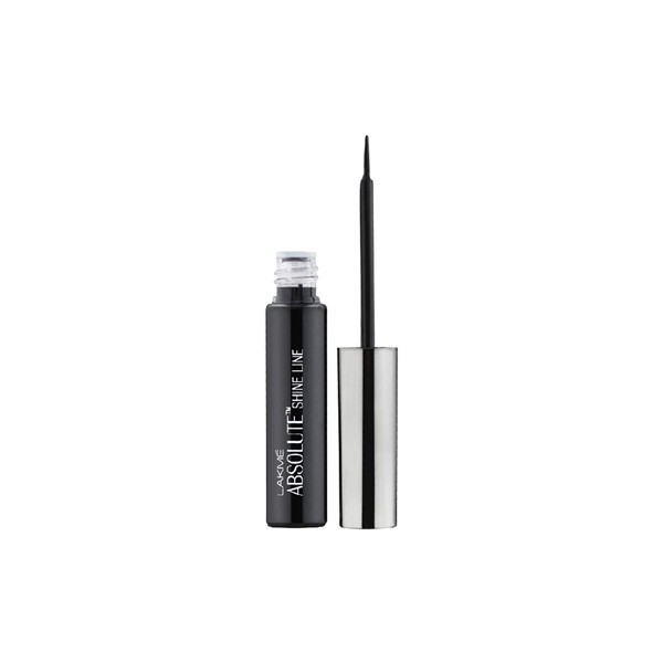 Lakme Absolute Shine Liquid Eye Liner, Intense Color, Long Lasting, Glossy Texture, Black, 4.5 ml