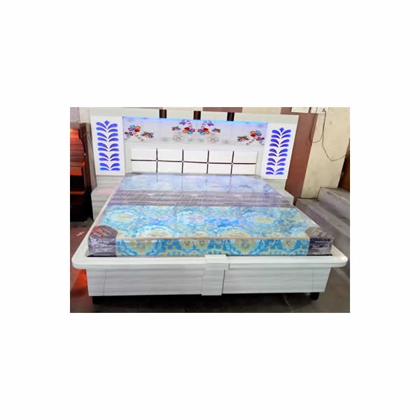 LED Light Double Bed