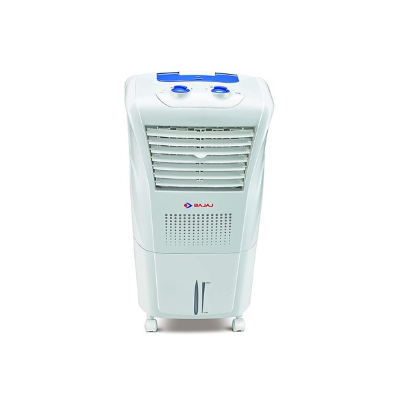 Symphony Ice Cube 27 Personal Room Air Cooler 27-litres with Powerful Fan, 3-Side Honeycomb Pads, Multistage Air Purification (White)
