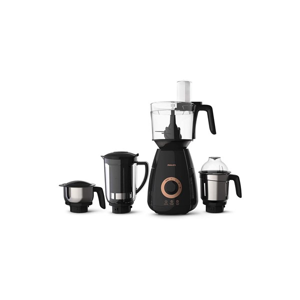 PHILIPS HL7707/00 750W Mixer Grinder with Jars, Black