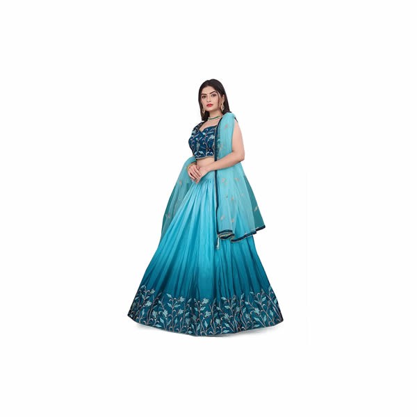 lehenga choli-blue-02