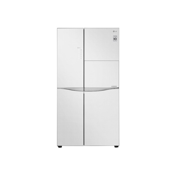LG 668 L InstaView DoorinDoor WiFi Inverter SidebySide Refrigerator (GCX247CSAV, Noble Steel)