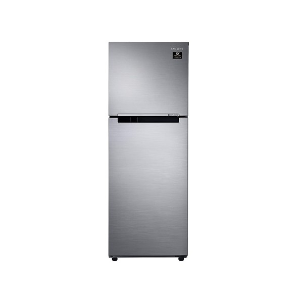 Samsung 253 L 2 Star with Inverter Double Door Refrigerator (RT28A3052S8/HL, Elegant Inox), Silver