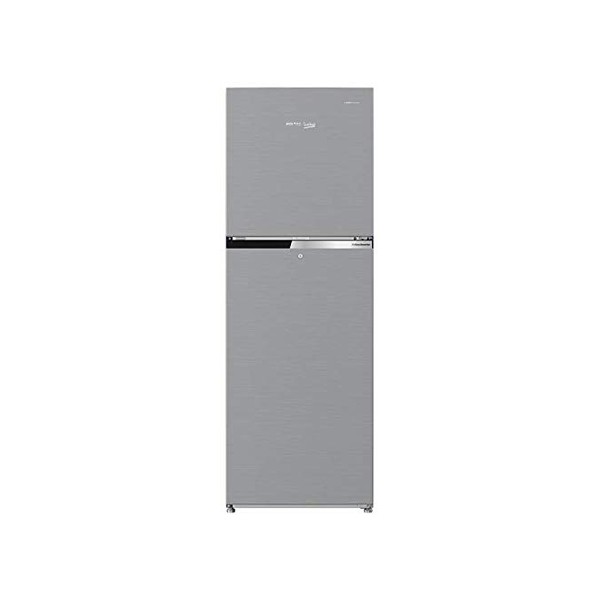 Voltas Beko Brushed Silver 251 L 2 Star Frost Free Double Door Refrigerator (2020) RFF2753XICF