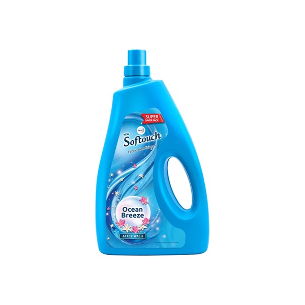 Softouch Ocean Breeze Fabric Conditioner by Wipro, 1.6L