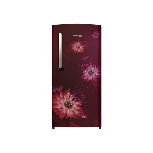 Voltas Beko RDC215CDWEX/XXSG 195 L 3 Star Direct Cool Single Door Refrigerator (Dahlia Wine)