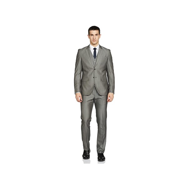 Men's Slim Fit Suit grey