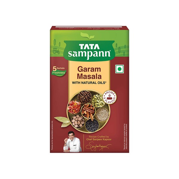 Tata Sampann Garam Masala with Natural Oils, 100g